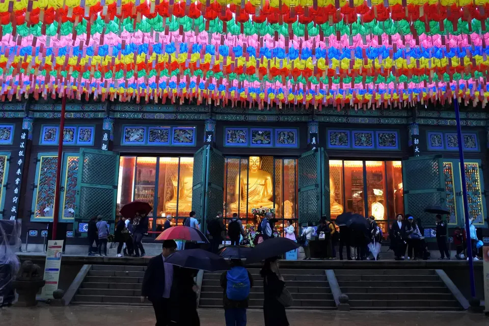 Lotus Lantern Festival at Jogyesa, Seoul