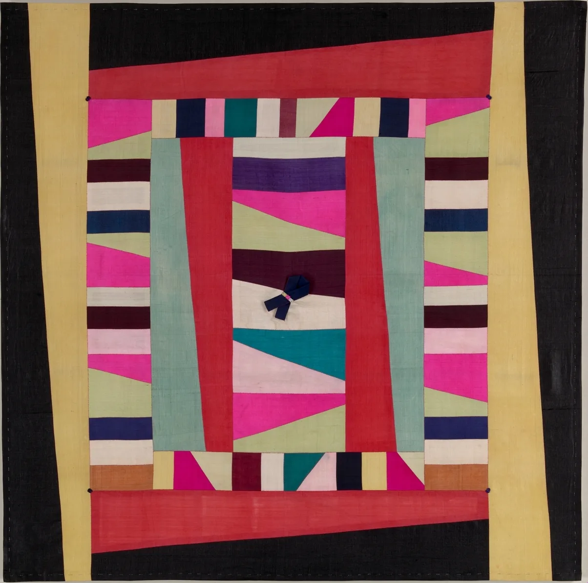 조각보-Patchwork wrapping cloth (jogakbo) MET DP148409